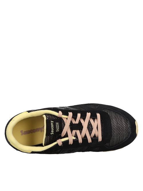 Sneakers modello SHADOW ORIGINAL in camoscio e tessuto SAUCONY | SHADOW ORIGINAL BNERO-GIALLO